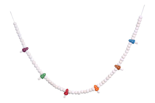 Wool Felt Garland Handmade 6.5 Feet Long Garlands for Wall Christmas Tree Decoration (Style 17)