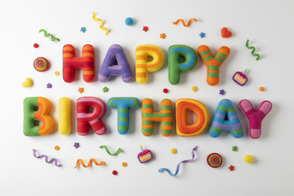 Birthday Name Letters