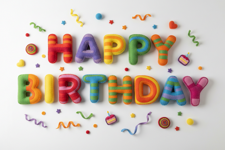 Birthday Name Letters