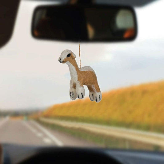 Car Hanging Felted Toys Decoration Rear View Mirror Car Styling Interior Accessories,Home Car Decoration &amp; Porch Decor &amp; Hangings Felted Ornament (Ship)