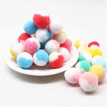 Wool Felt Garland Handmade 6.5 Feet Long Garlands for Wall Hanging and Home Decor Garland Pom Pom Size 1.5 InchPack of 2 Pcs(Style 18)