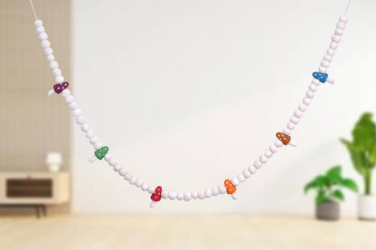 Wool Felt Garland Handmade 6.5 Feet Long Garlands for Wall Christmas Tree Decoration (Style 17)