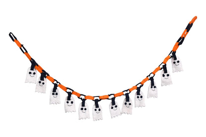 Wool Felt Garland Handmade 6.5 Feet Long Garlands for Wall Christmas Tree Decoration (Style 16)