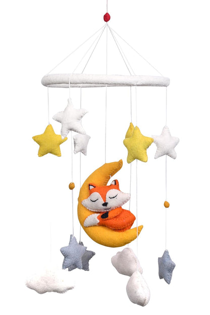 THB Baby Mobile Animal Nursery Decoration Newborn Shower Gift Birthday Gift | Baby Bed Decoration for Boys and Girls Toys Figure Playing Set for Babies |DIY Hanging