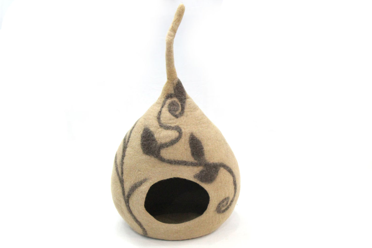 Pet House - Felt Cat Cave - Cave Bed - Wool Cat House - Felted Pet Gifts