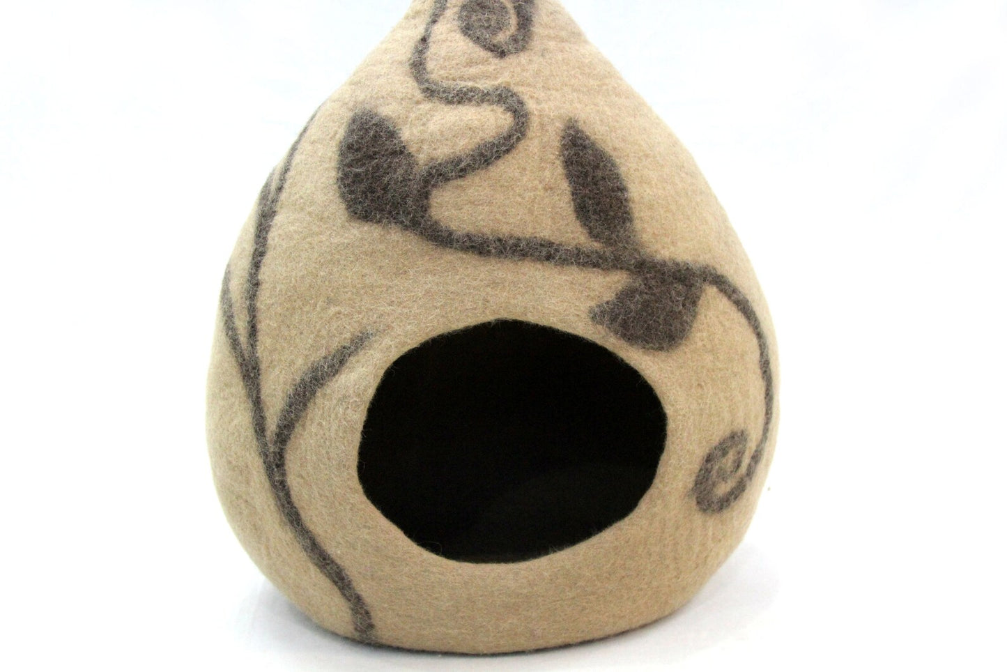 Pet House - Felt Cat Cave - Cave Bed - Wool Cat House - Felted Pet Gifts