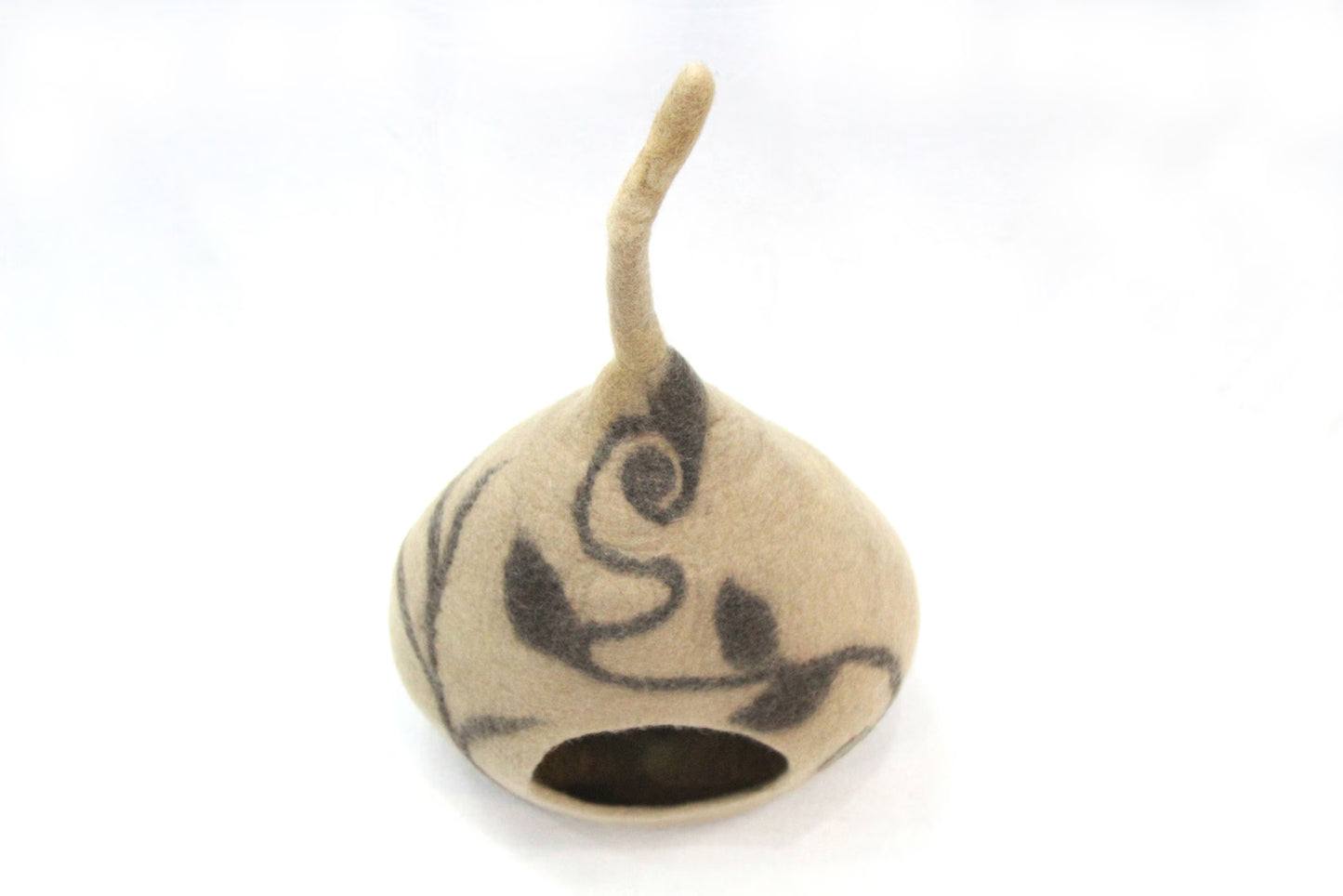 Pet House - Felt Cat Cave - Cave Bed - Wool Cat House - Felted Pet Gifts