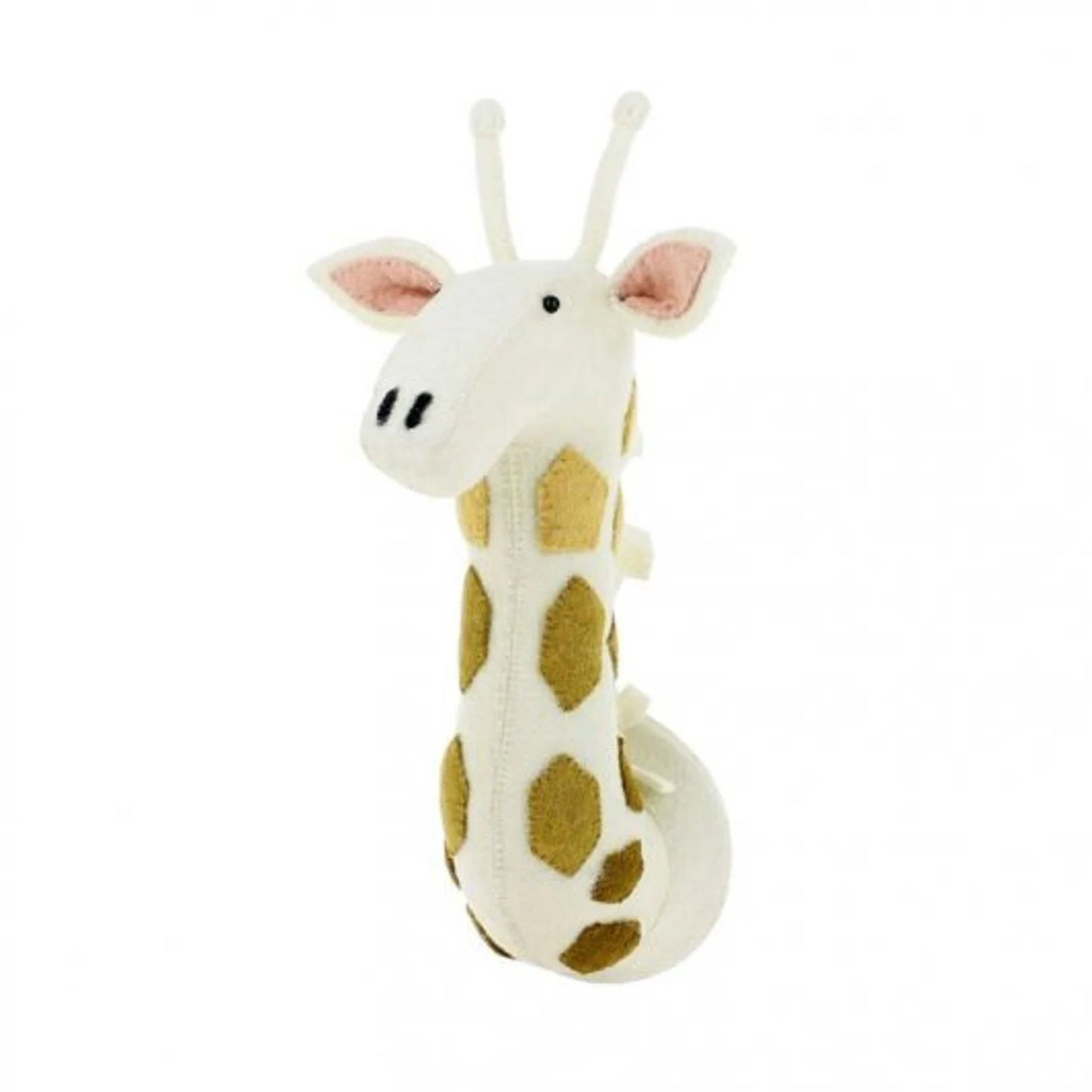 Giraffe Head | Stuffed Giraffe Head | Kids Room Head | Kids Animal Head | Medium Giraffe with Spots