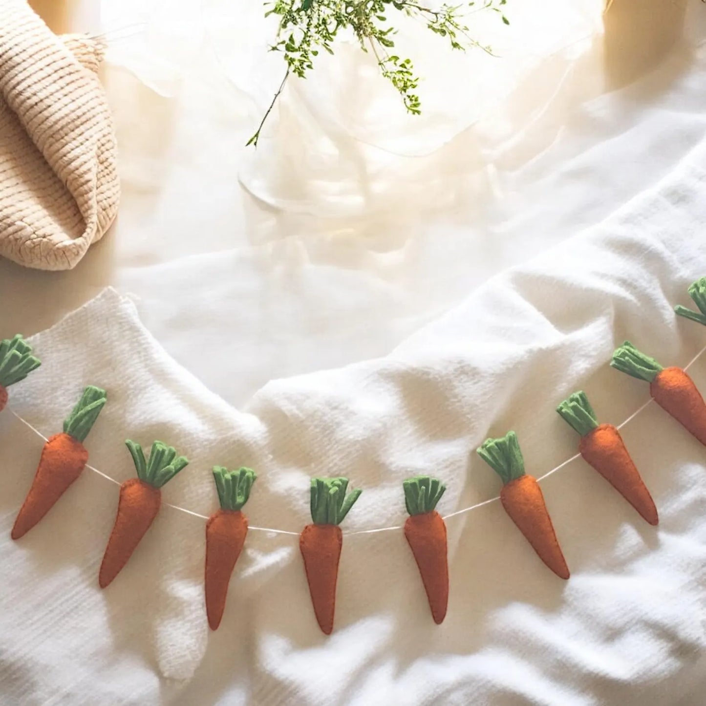 Easter Carrot Garlands For Home Decor and Gifts