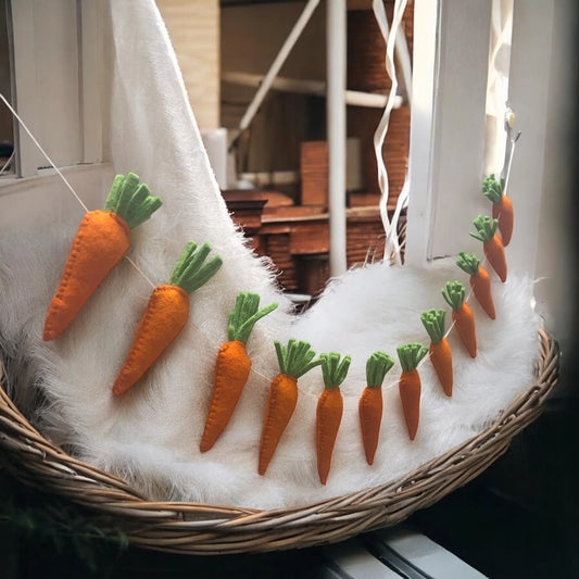 Easter Carrot Garlands For Home Decor and Gifts