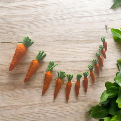 Easter Carrot Garlands For Home Decor and Gifts