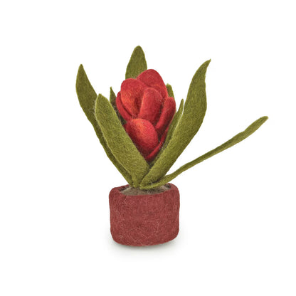 Juna Tropical House Plant Handmade Felt Decor