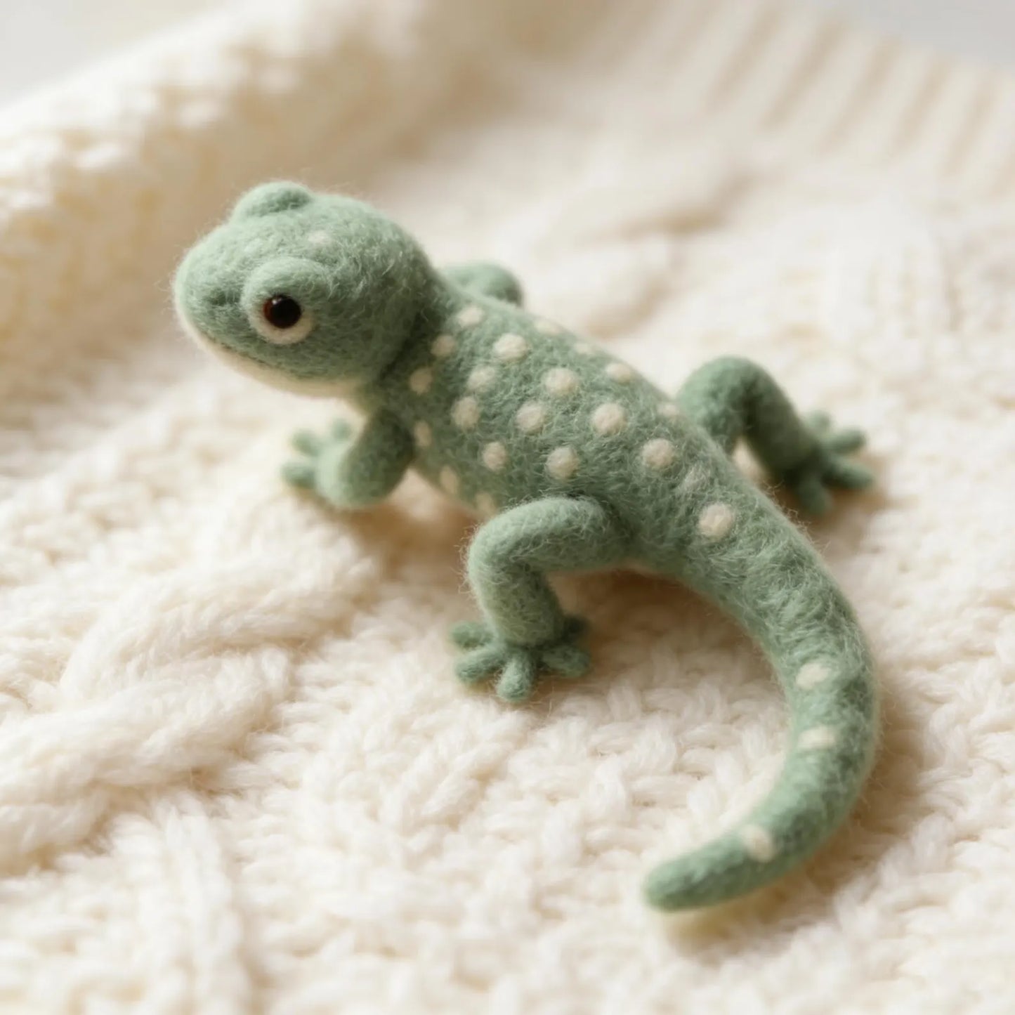 Handmade Felt Soft Toys, Personalised Felt Lizard Crafts, Animal Figurines, Desk Decor, Gifts For Lizard Enthusiasts, Miniature Ornaments